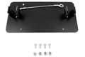 Rock Hard 4x4 Roller Fairlead License Plate Mount w Lanyard [RH-4006-F]