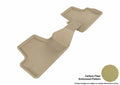 3D MAXpider 2008-2015 Infiniti QX50/EX35 Kagu 2nd Row Floormats - Tan
