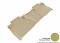 3D MAXpider 2014-2020 Toyota Tundra Double Cab Kagu 2nd Row Floormats - Tan