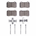 R1 2018-2025 Dodge Durango Rear R1 Semi Met Pads & Hardware Kit