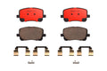 Brembo 03-08 Pontiac Vibe/Toyota Corolla/Matrix Front Premium NAO Ceramic OE Equivalent Pad