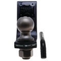 TACTICAL TRAILER HITCH BALL MOUNT STARTER KIT 2IN RECVR 4IN DROP 7500LB W/2IN BALL/PIN&CLIP