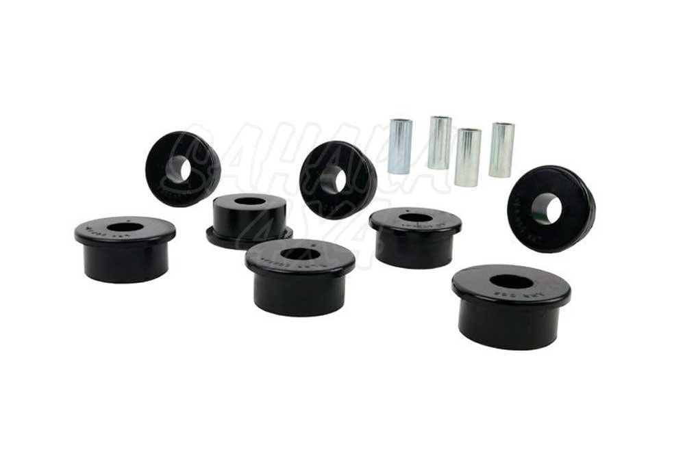 Leading arm - to diff bushing 8 Bushings 4 Tubes Grease