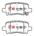 DBA 01-06 Acura MDX Street Series Rear Brake Pads