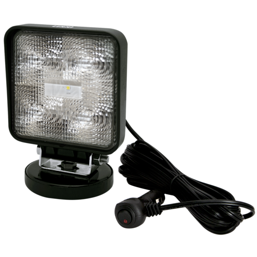 WORKLAMP: LED (5) FLOOD BEAM SQUARE HIGH VOLTAGE 1280VDC