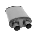 MUFFLER XLERATOR STAINLESS STEEL OVALC/D 20IN OAL 2.25IN