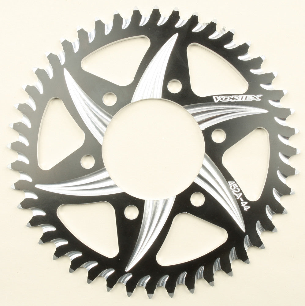 Vortex Racing Aluminum Rear Sprocket 520 44 Tooth- Black