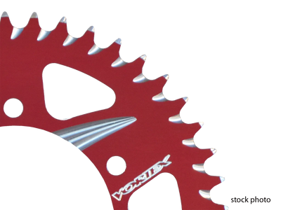 Vortex Racing Aluminum Rear Sprocket 520 43 Tooth- Red