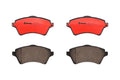 Brembo 02-05 Land Rover Freelander Front Premium NAO Ceramic OE Equivalent Pad