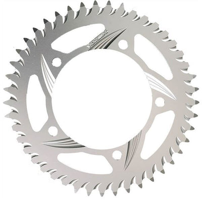 Vortex Racing Aluminum Rear Sprocket 530 49 Tooth- Silver