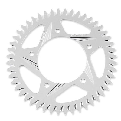 Vortex Racing Aluminum Rear Sprocket 530 48 Tooth- Silver