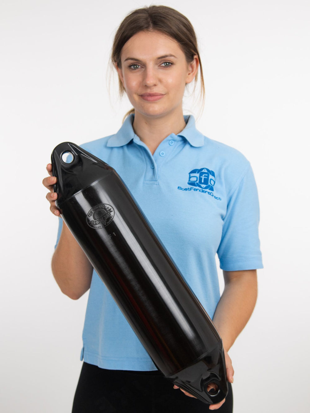 Polyform black auto part