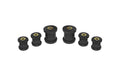 Prothane 95-99 Mitsubishi Eclipse Front Upper/Lower Control Arm Bushings - Black