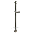 21 SHOWER SLIDE BAR DURABLE METAL BRUSHED NICKEL
