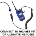 Rugged Radios OFFROAD Headset / Helmet Coil Cord Cable for Rugged Radios and Kenwood Radios
