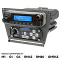Rugged Radios Polaris RZR PRO XP/Turbo R/PRO R Dash Mount - Rugged M1/G1/RM45/RM60/GMR45 w/Holes