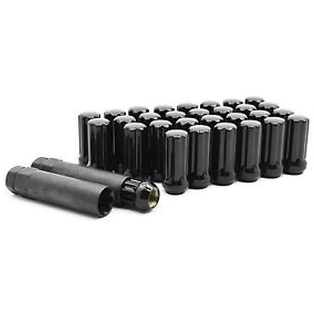 Camburg 9 16-18 8-Lug Spline Wheel Lug Kit (Black)
