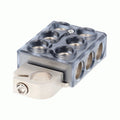 SHURIKEN COPPER BUS BAR BLOCK - GATE LOCK TECHNOLOGY