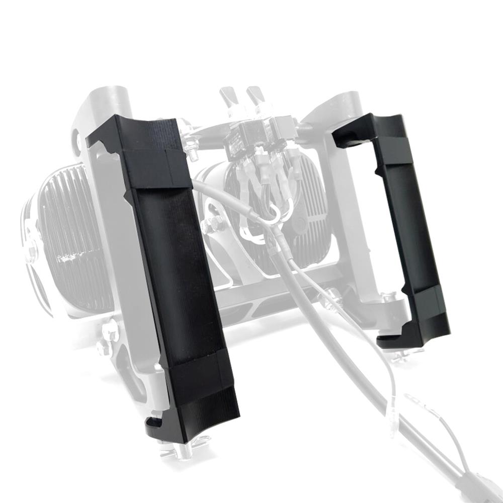~(0.5 lbs. 12X10X8)~ Receiver Kit W/Rubberized Clamps Baja Designs