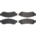 Centric 10-13 Ford F-250 Super Duty Posi-Quiet Semi-Metallic Brake Pads w/ Hardware - Rear