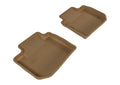 3D MAXpider 2012-2019 Subaru Impreza/XV Crosstrek/WRX/Sti Kagu 2nd Row Floormats - Tan