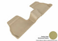 3D MAXpider 2012-2018 Ford Focus Kagu 2nd Row Floormats - Tan
