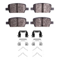 DFC 16-24 Buick Enclave Rear 5000 Advanced Ceramic Brake Pads and Hardware Kit