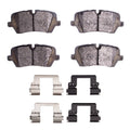 DFC 13-25 Land Rover Discovery Rear Euro 5000 Ceramic Brake Pads and Hardware Kit