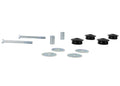 Differential - mount support outrigger bushing 4 Bushings 2 Tubes 4 Bolts 4 Washers Install Guide Grease