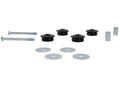 Differential - mount support outrigger bushing 4 Bushings 2 Tubes 4 Bolts 4 Washers Install Guide Grease