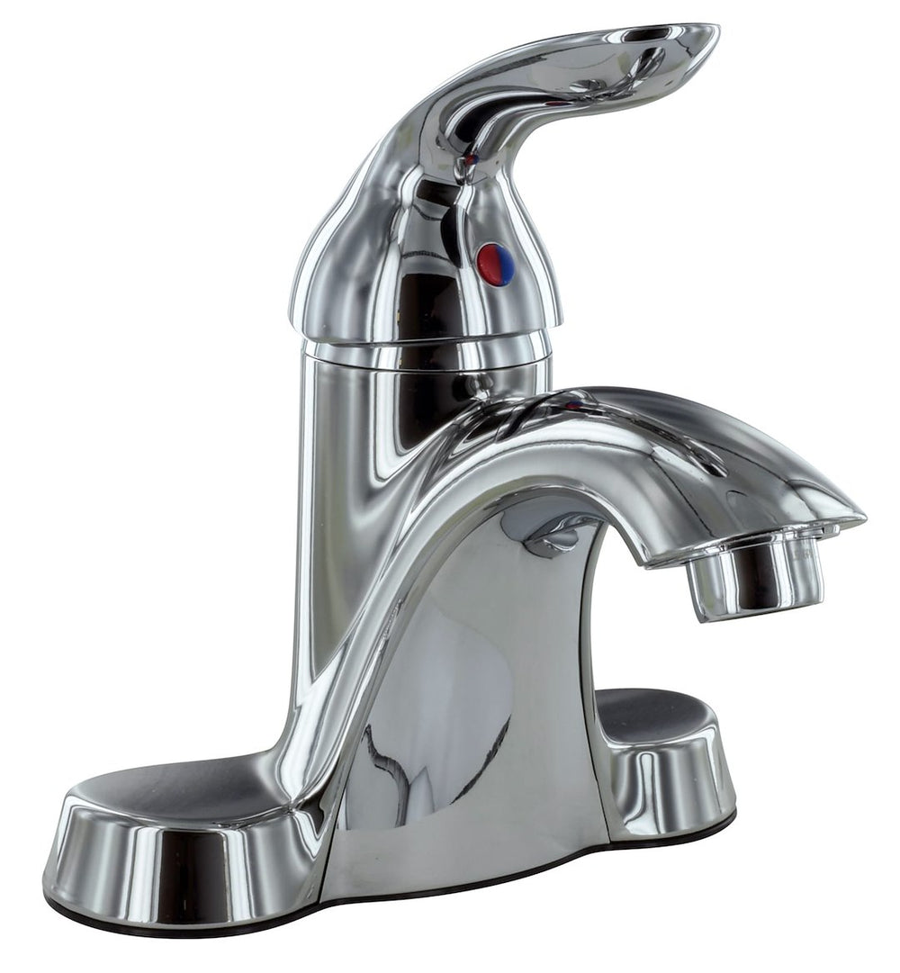 BATHROOM FAUCET 4IN SINGLE LEVER TALL CERAMIC DISC CHROME