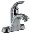BATHROOM FAUCET 4IN SINGLE LEVER TALL CERAMIC DISC CHROME