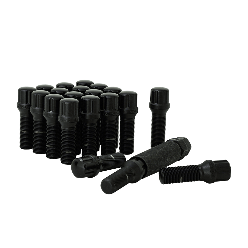 5 LUG 14-1.25 SPLINE BOLT WIK BLK 3
