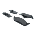 Centric Posi-Quiet Semi-Metallic Brake Pads w/Hardware - Front