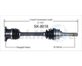 NEW CV AXLE