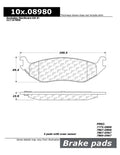 Posi-Quiet Ceramic Brake