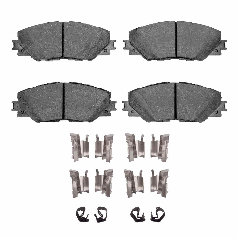 R1 06-20 Pontiac Vibe Front Optimum OE Brake Pads & Hardware Kit