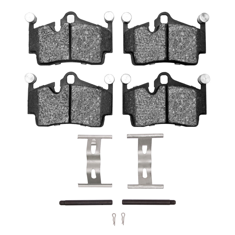 R1 05-23 Porsche 718 Cayman Rear Optimum OE Pads & Hardware Kit