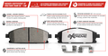Power Stop 91-96 Dodge Stealth Front Z26 Extreme Street Brake Pads w/Hardware