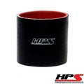 HPS Performance 7.5 ID 6 Long High Temp 6-ply Reinforced Silicone Straight Coupler Hose Black (190mm ID 152mm Length)