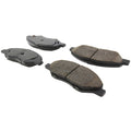 Posi-Quiet 09-11 Nissan Versa Front Ceramic Brake Pads