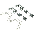 Posi-Quiet 09-11 Nissan Versa Front Ceramic Brake Pads