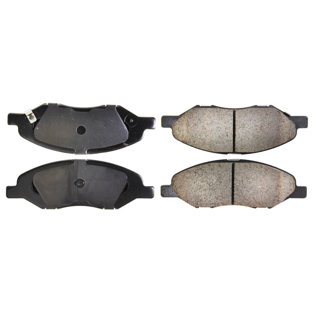 Posi-Quiet 09-11 Nissan Versa Front Ceramic Brake Pads