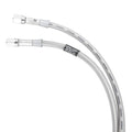 Goodridge 32in Universal Brake Line Assembly w/SS Fittings & Clear Hose