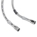 Goodridge 32in Universal Brake Line Assembly w/SS Fittings & Clear Hose