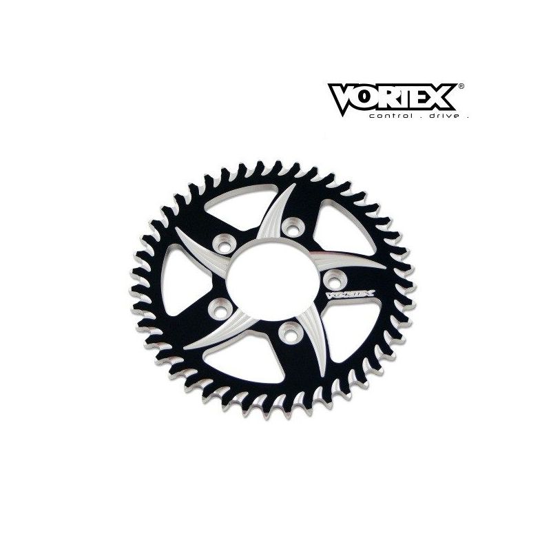 Vortex Racing Aluminum Rear Sprocket 520 38 Tooth- Black