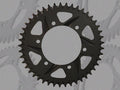 Vortex Racing Aluminum Rear Sprocket 520 44 Tooth- Hardcoat