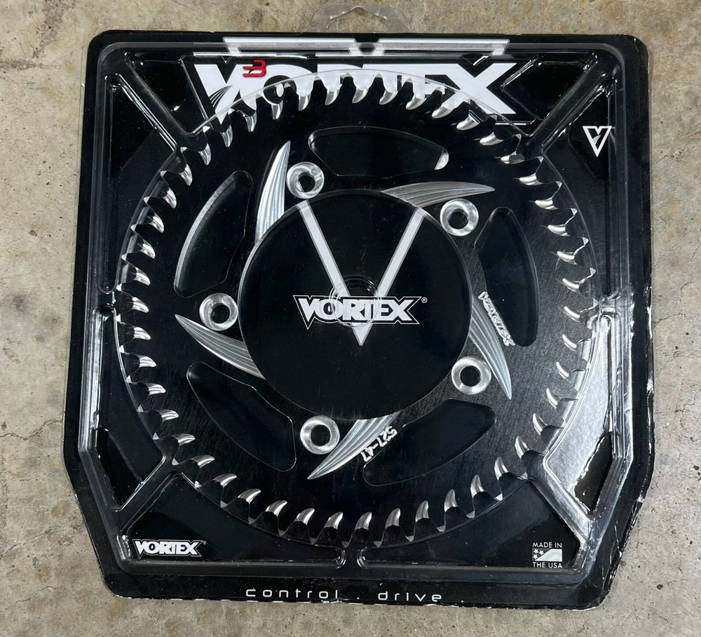 Vortex Racing Aluminum Rear Sprocket 530 47 Tooth- Silver