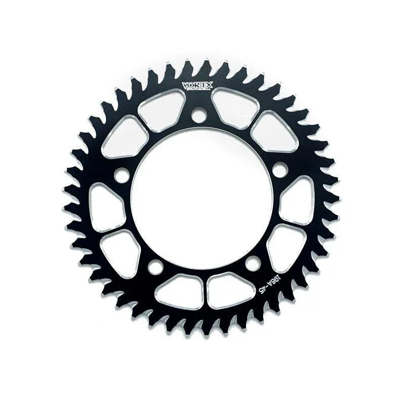 Vortex Racing Aluminum Rear Sprocket 520 47 Tooth Use with 3766 Front- Silver