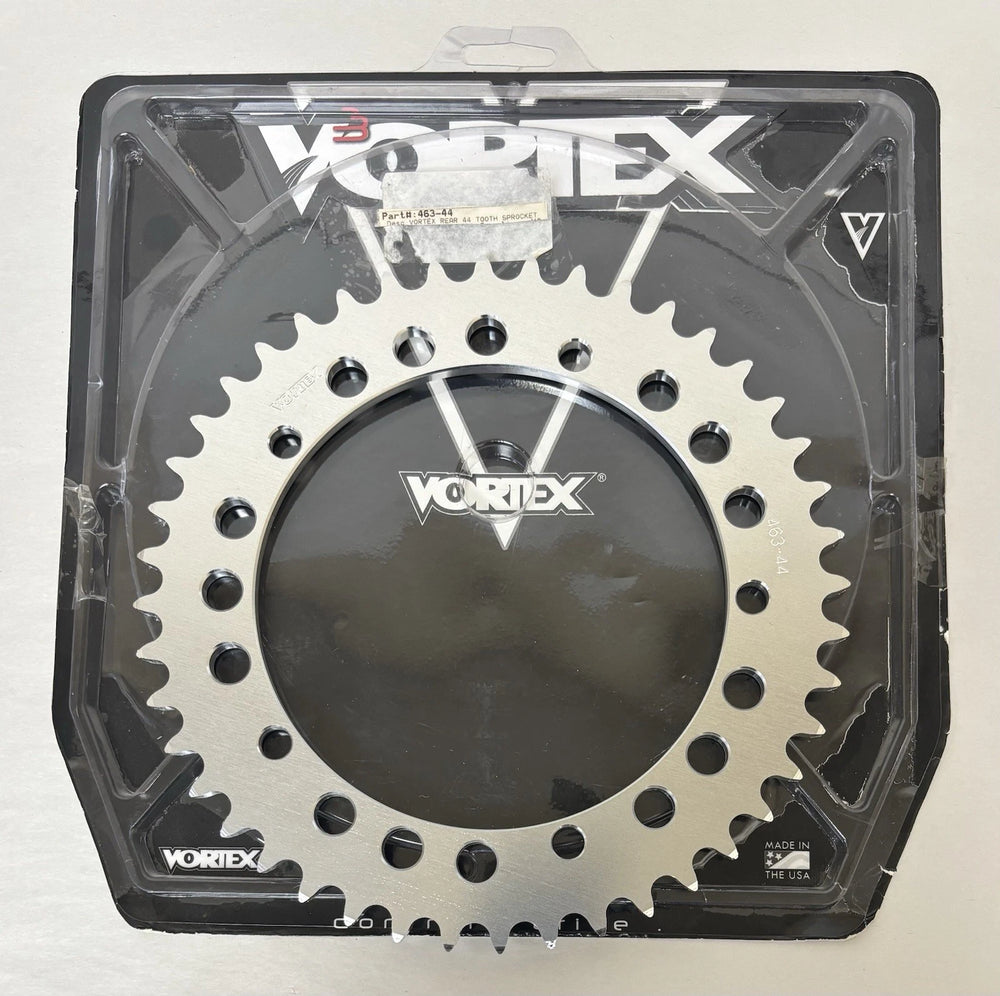 Vortex Racing Aluminum Rear Sprocket 525 44 Tooth- Silver